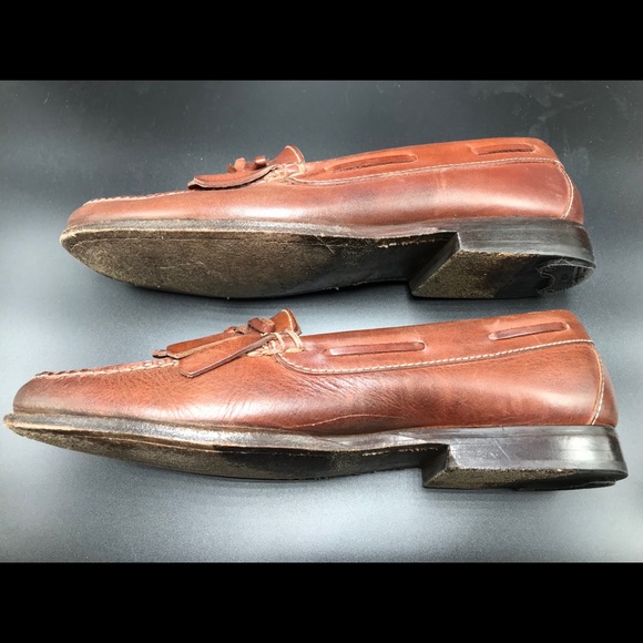 Cole Haan tassel kiltie loafers. - Picture 3 of 10